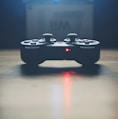 turned on wireless dualshock game controller