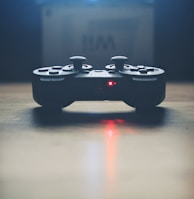 turned on wireless dualshock game controller