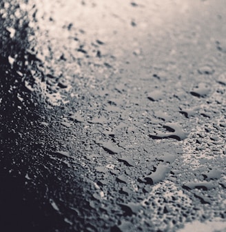 focus photo of gray floor