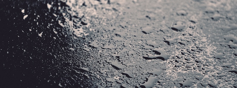 focus photo of gray floor