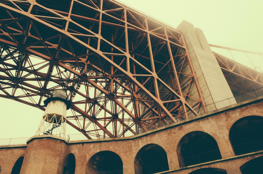 brown and grey concrete bridge