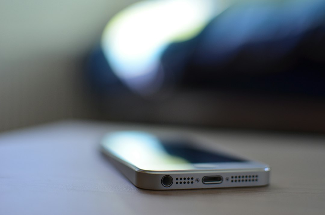 smartphone with messages
