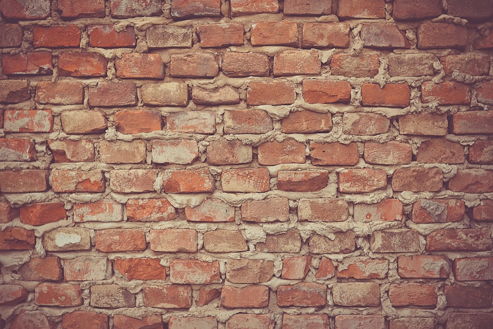 brown concrete bricks