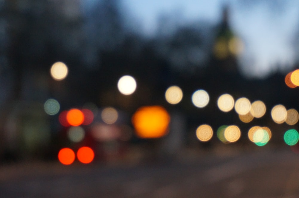 An abstract image using street lights and a bokeh photo – Free Light Image on Unsplash