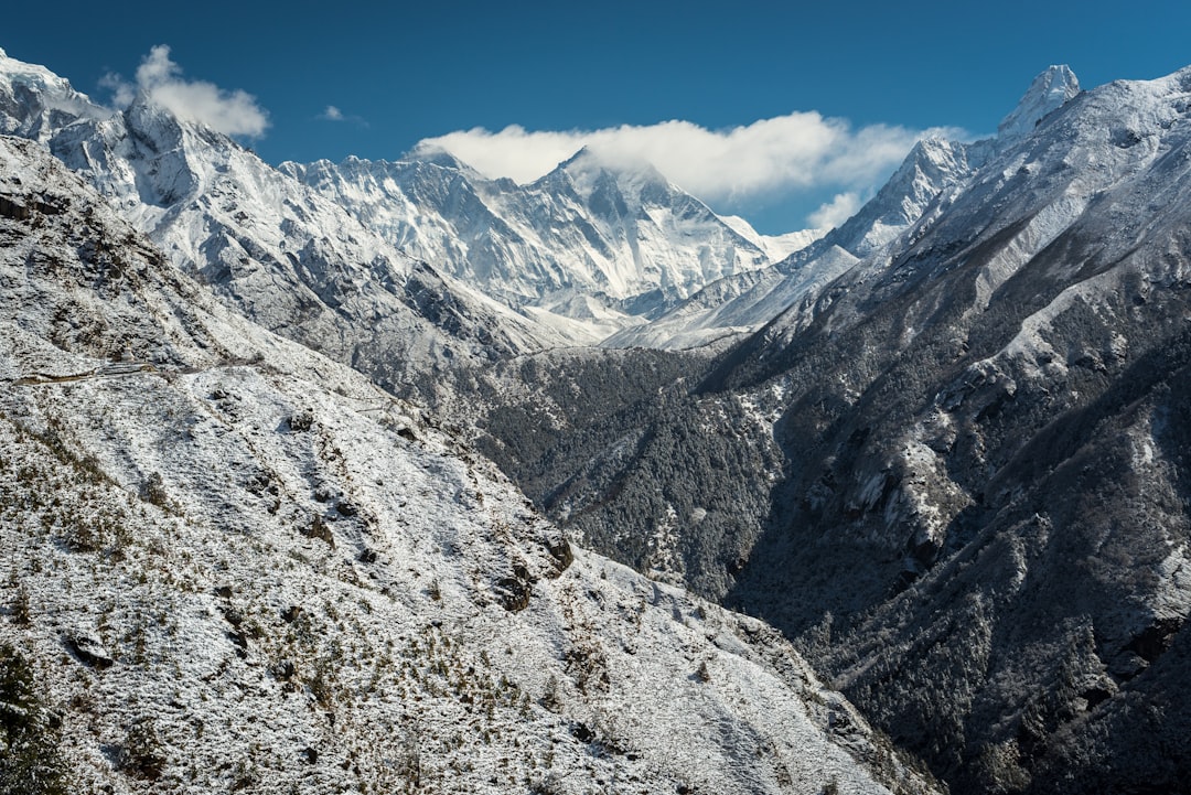 travelers stories about Mountain range in Everest Base Camp Trekking Rte, Nepal