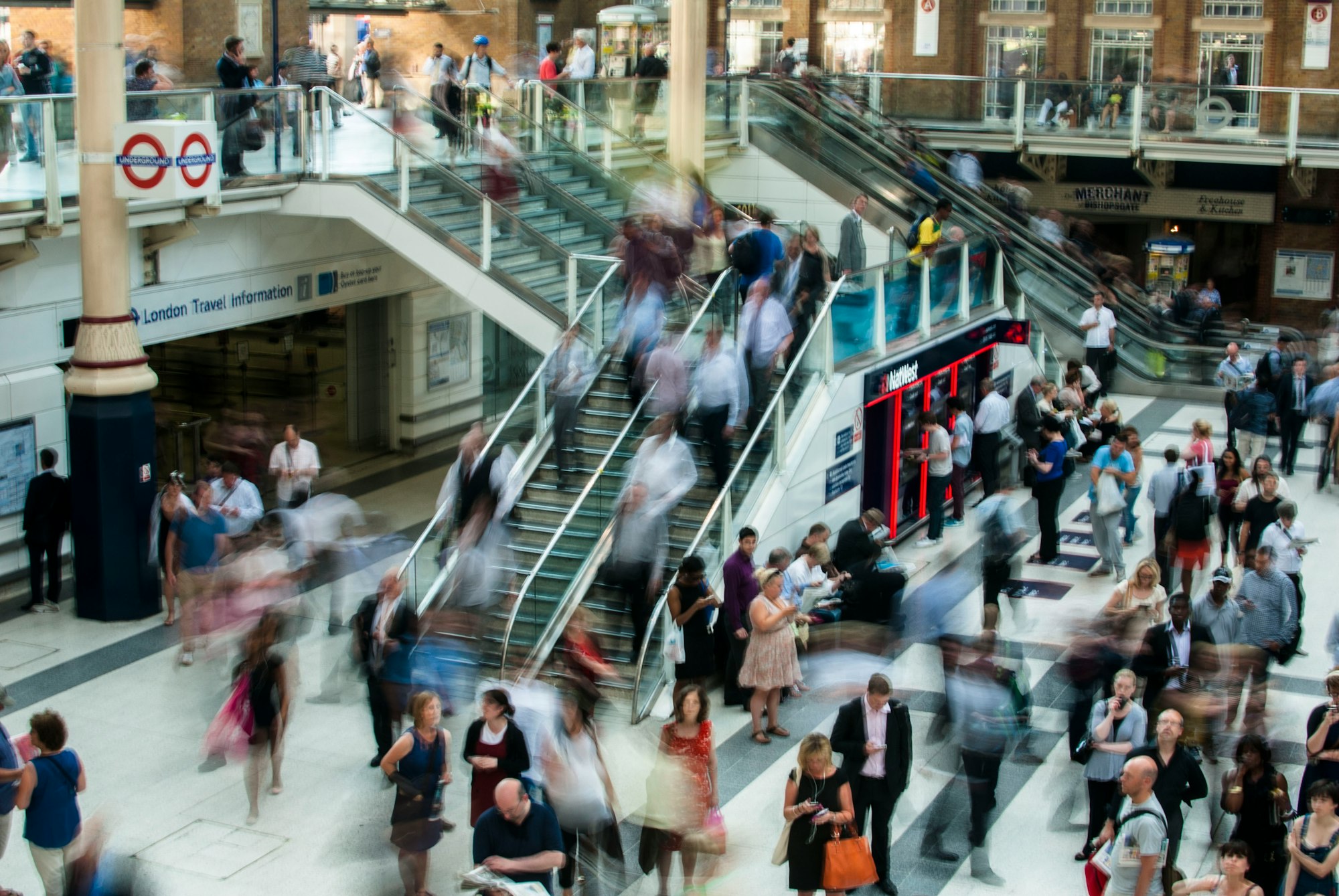 London Underground atrium