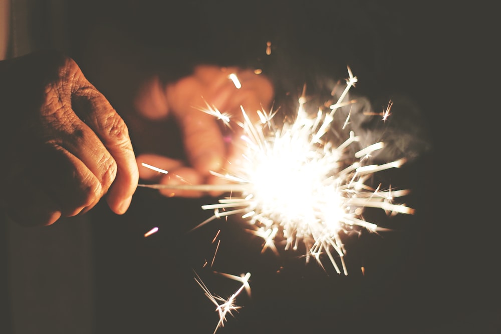 steel sparkler photography