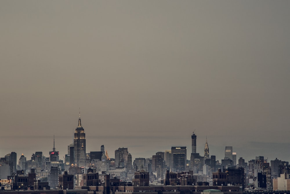 bird's eye view photo of city