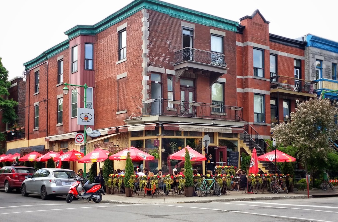Restaurant patio