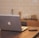 silver MacBook