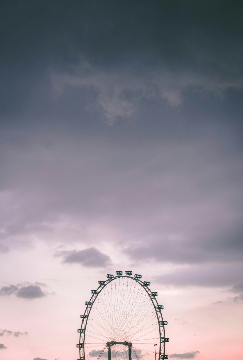 Ferris Wheel on sunset