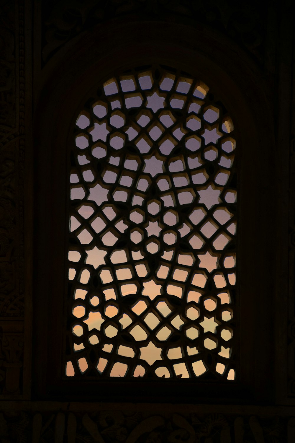 a close up of a window in a building