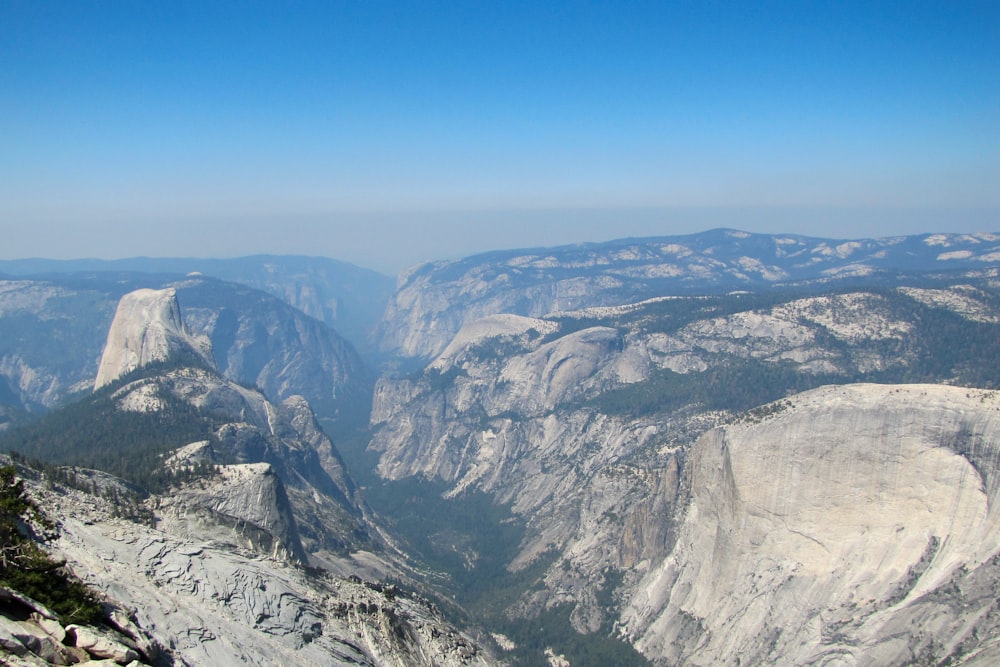 high angle photography of alps mountain