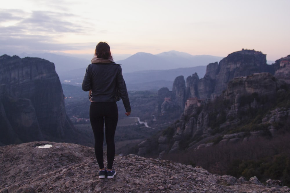 woman standing outdoor