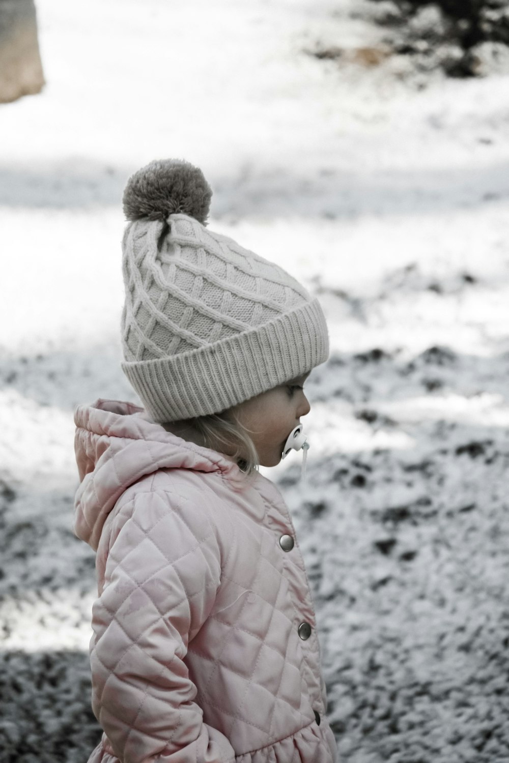 toddler standing outdoor