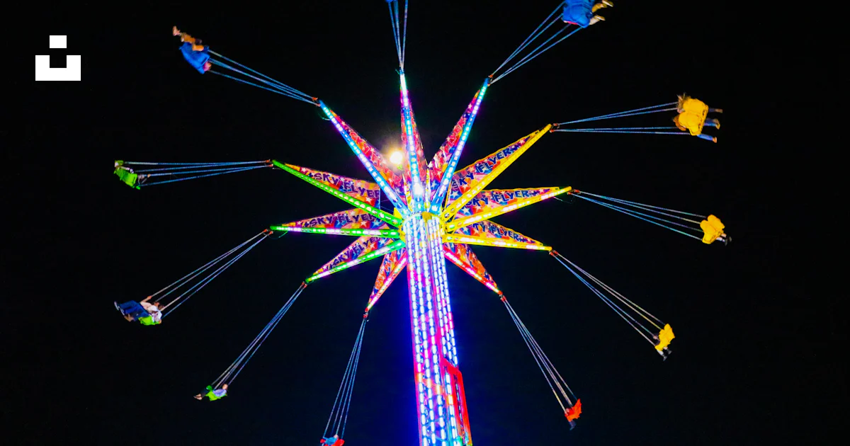 Yellow metal amusement ride photo – Free Amusement park Image on Unsplash