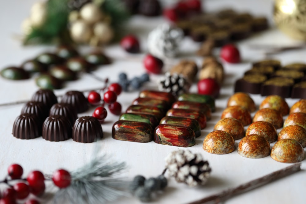 chocolates and pastries
