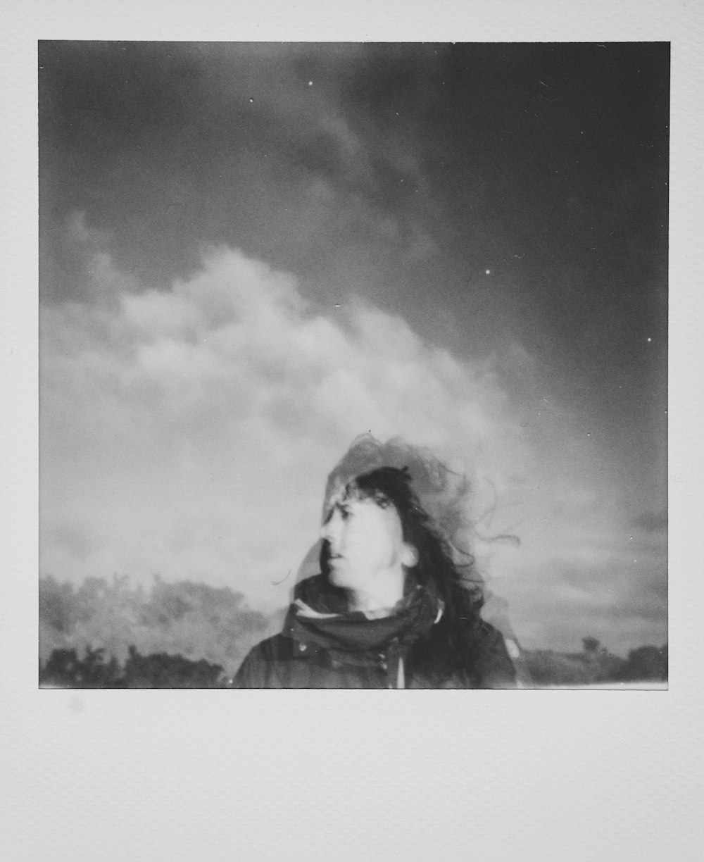 double exposure polaroid