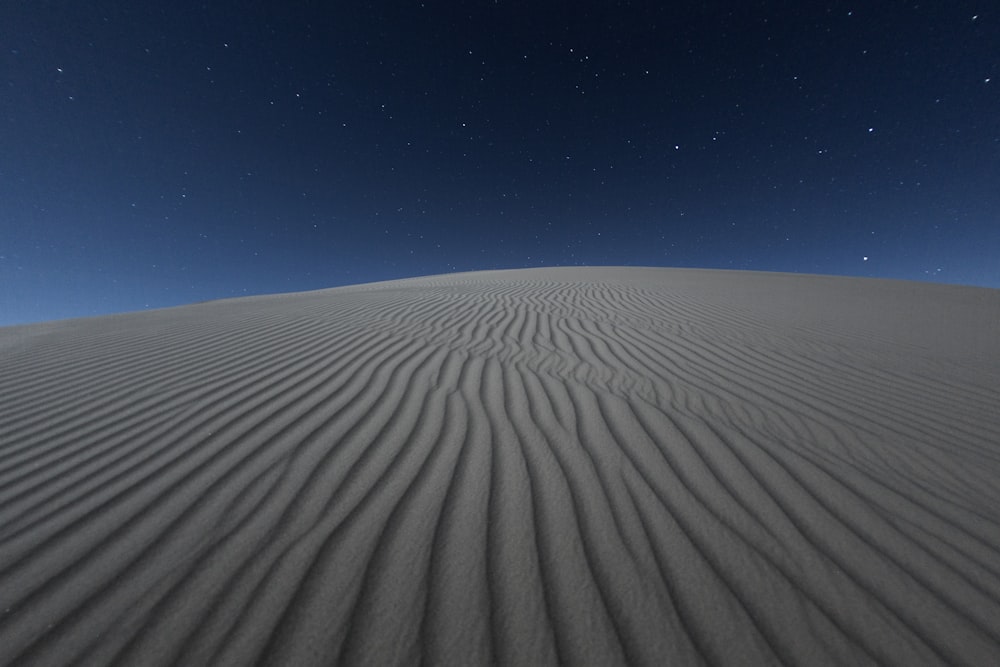 desert during nighttime