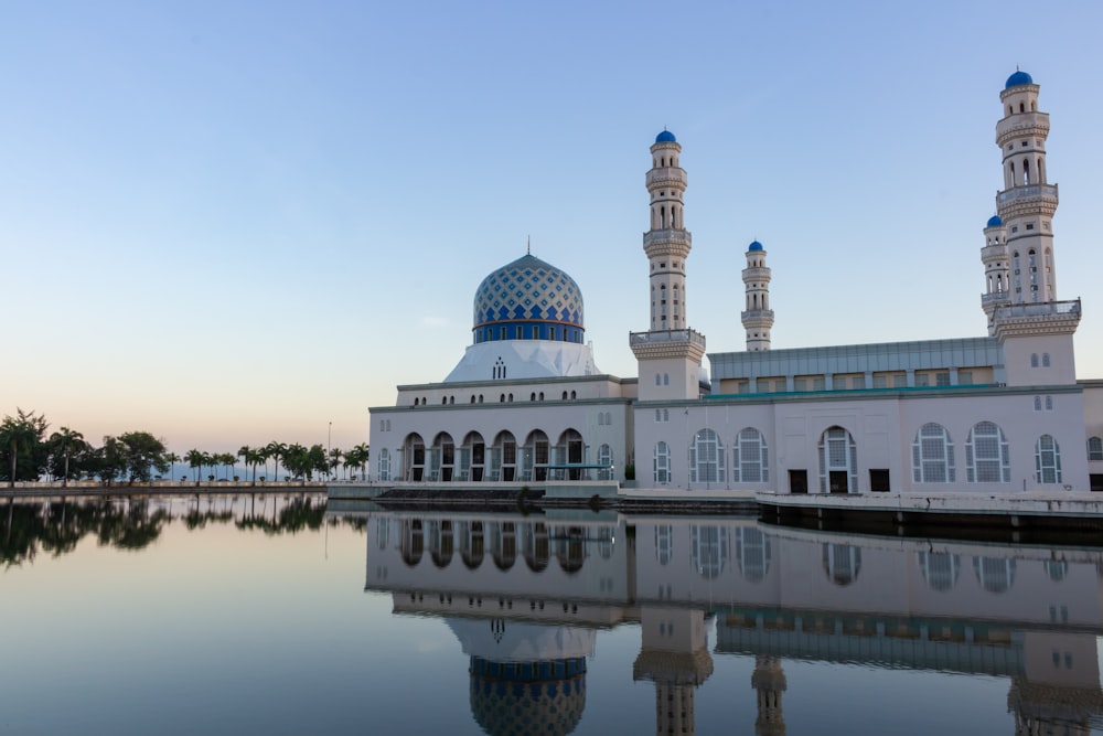 landscape of a mosque