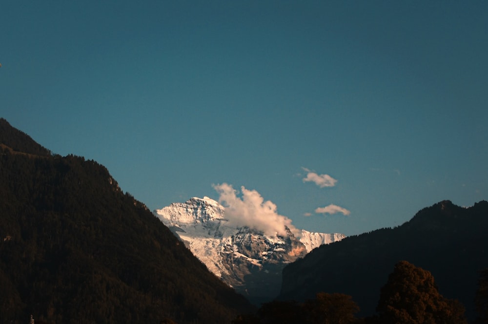 mountains during daytime in nature photography