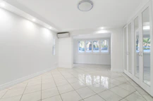 A sparkling clean empty apartment ready for new tenants.