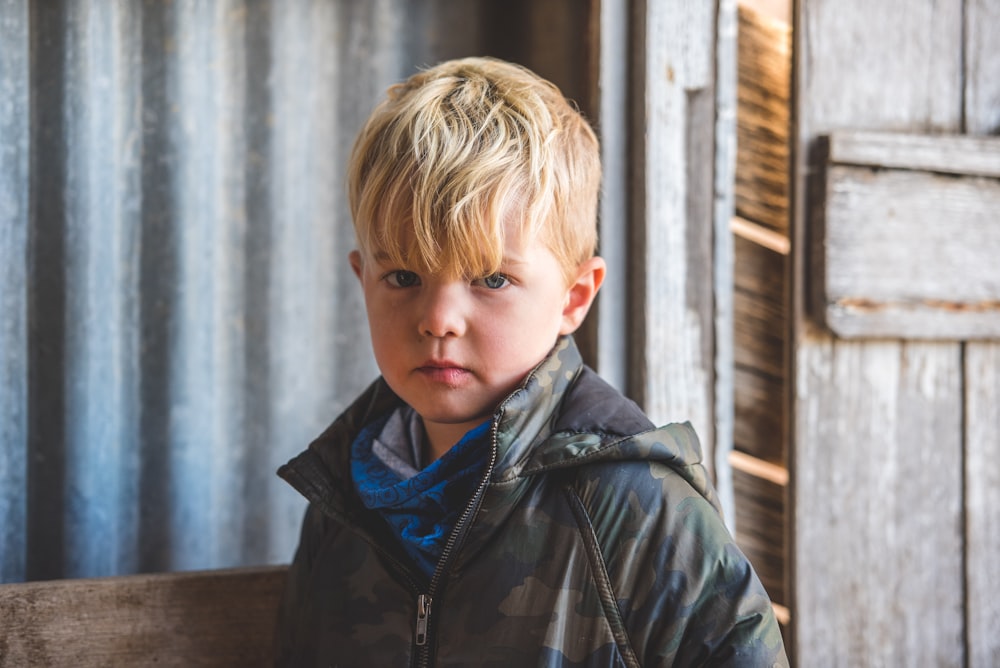 boy on focus photography