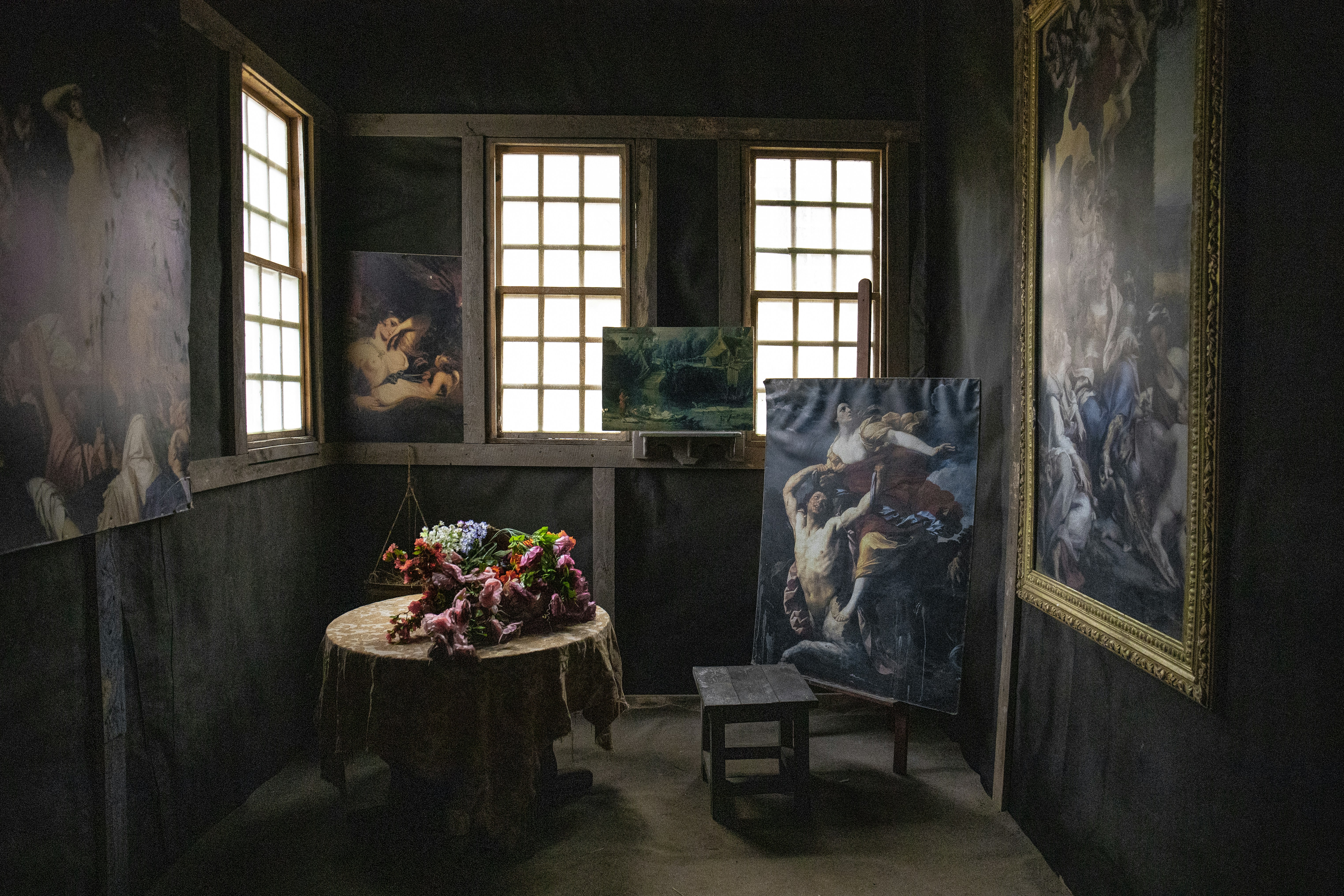 Fresh interior painting transforming a residential living space