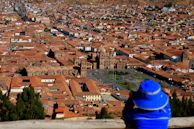 A panoramic view of Toledo’s ancient skyline during a day trip from Madrid.