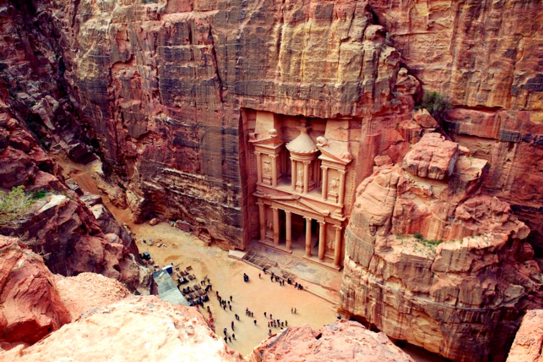 The Treasury at Petra, Jordan
