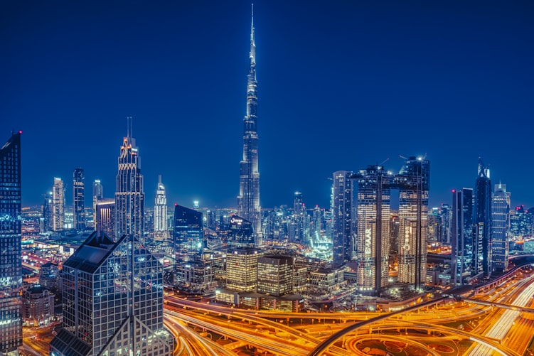 Burj Khalifa Night view
