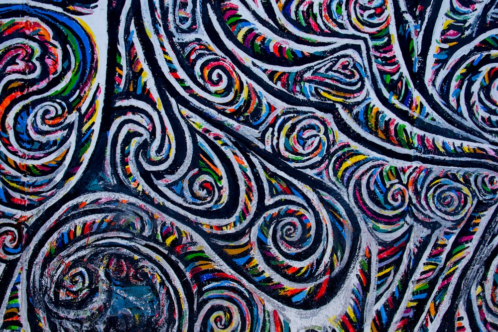multicolored wallpaper