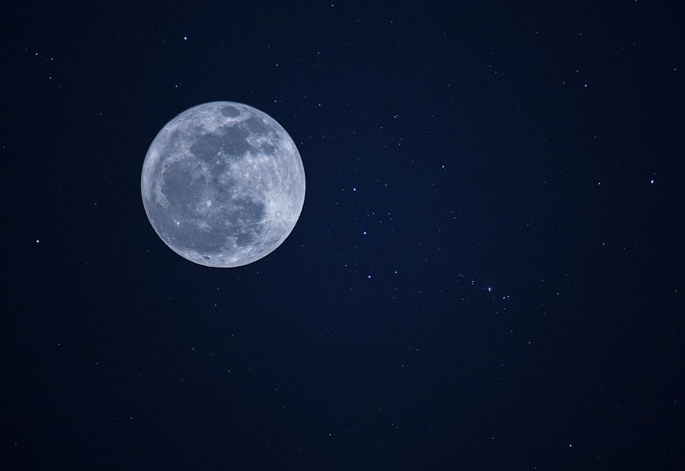 Fotografia della luna