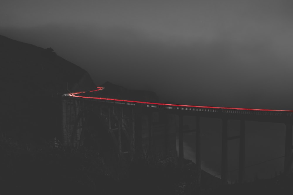 bridge at night