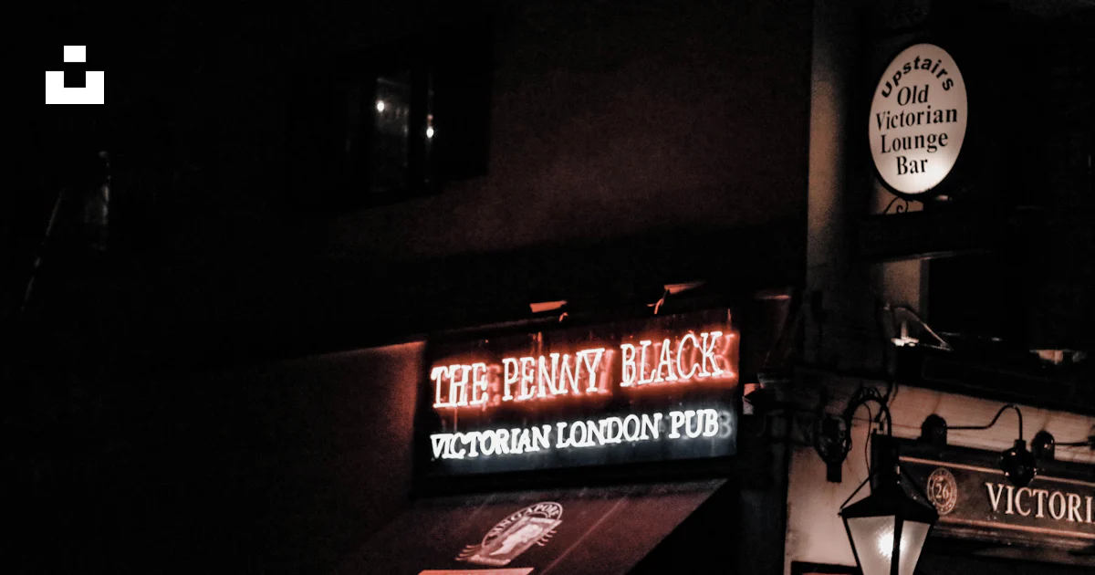 The Penny Black neon signage photo – Free Indoors Image on Unsplash