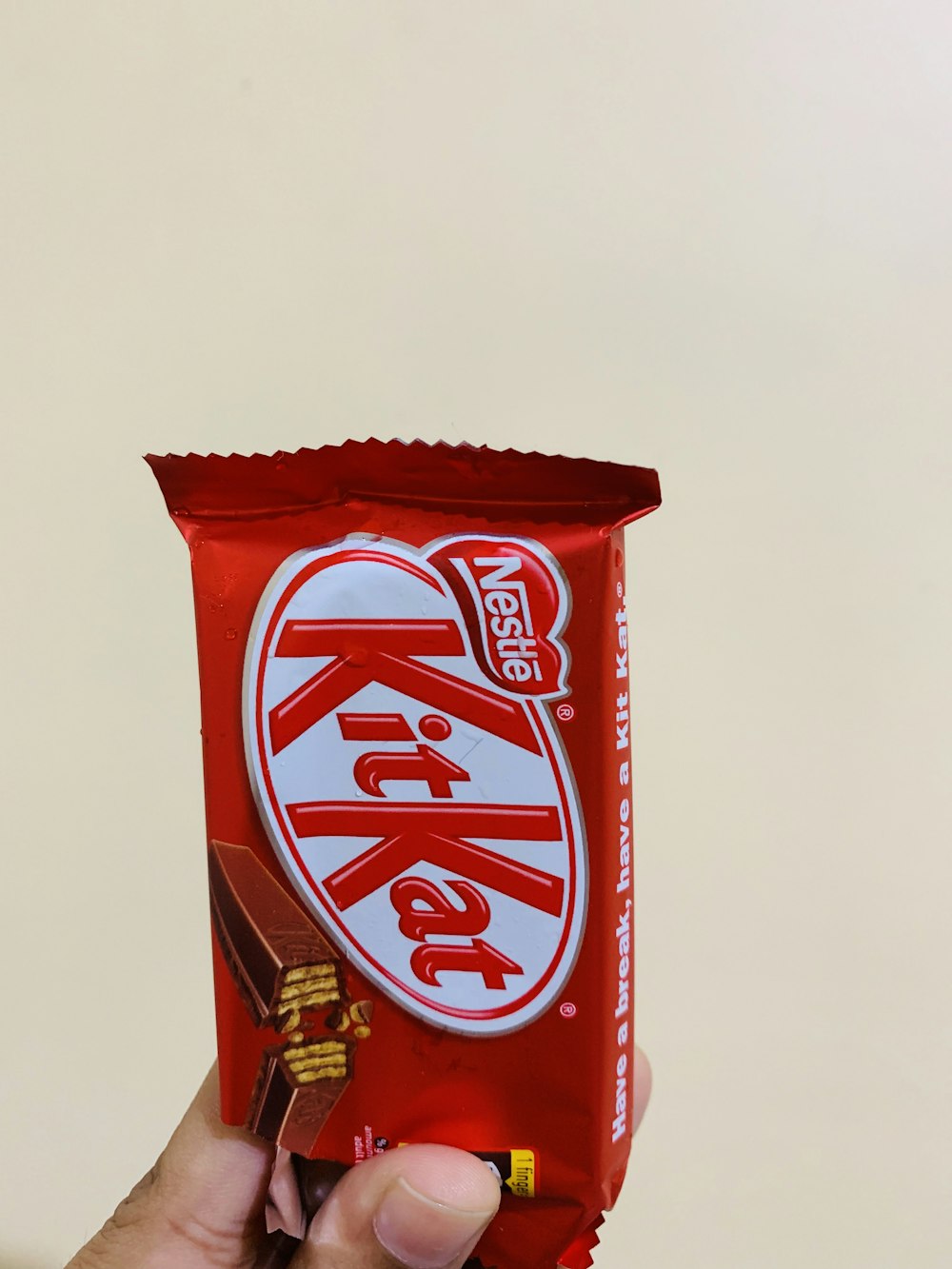 Kit Kat chocolate pack