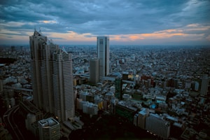 Golden Hour Cityscape