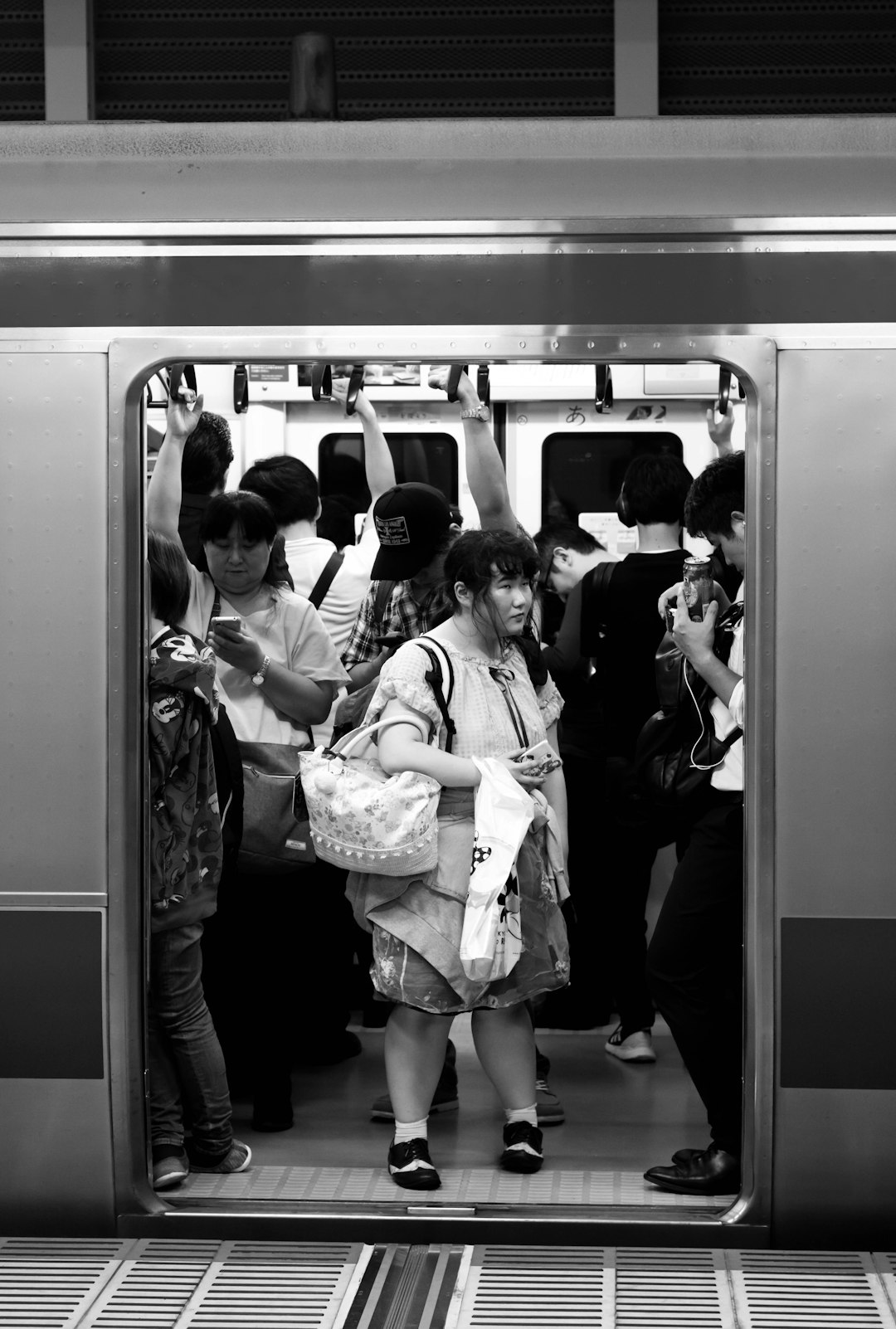 people inside train