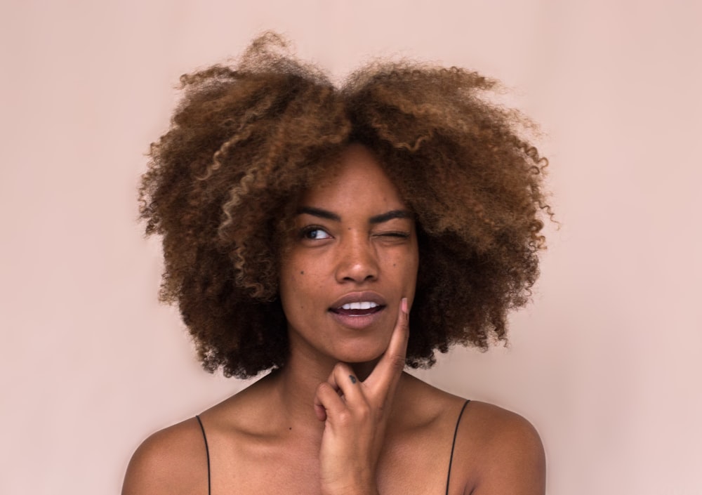 women's brown hair