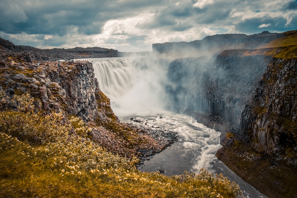 Dettifoss waterfall in Iceland