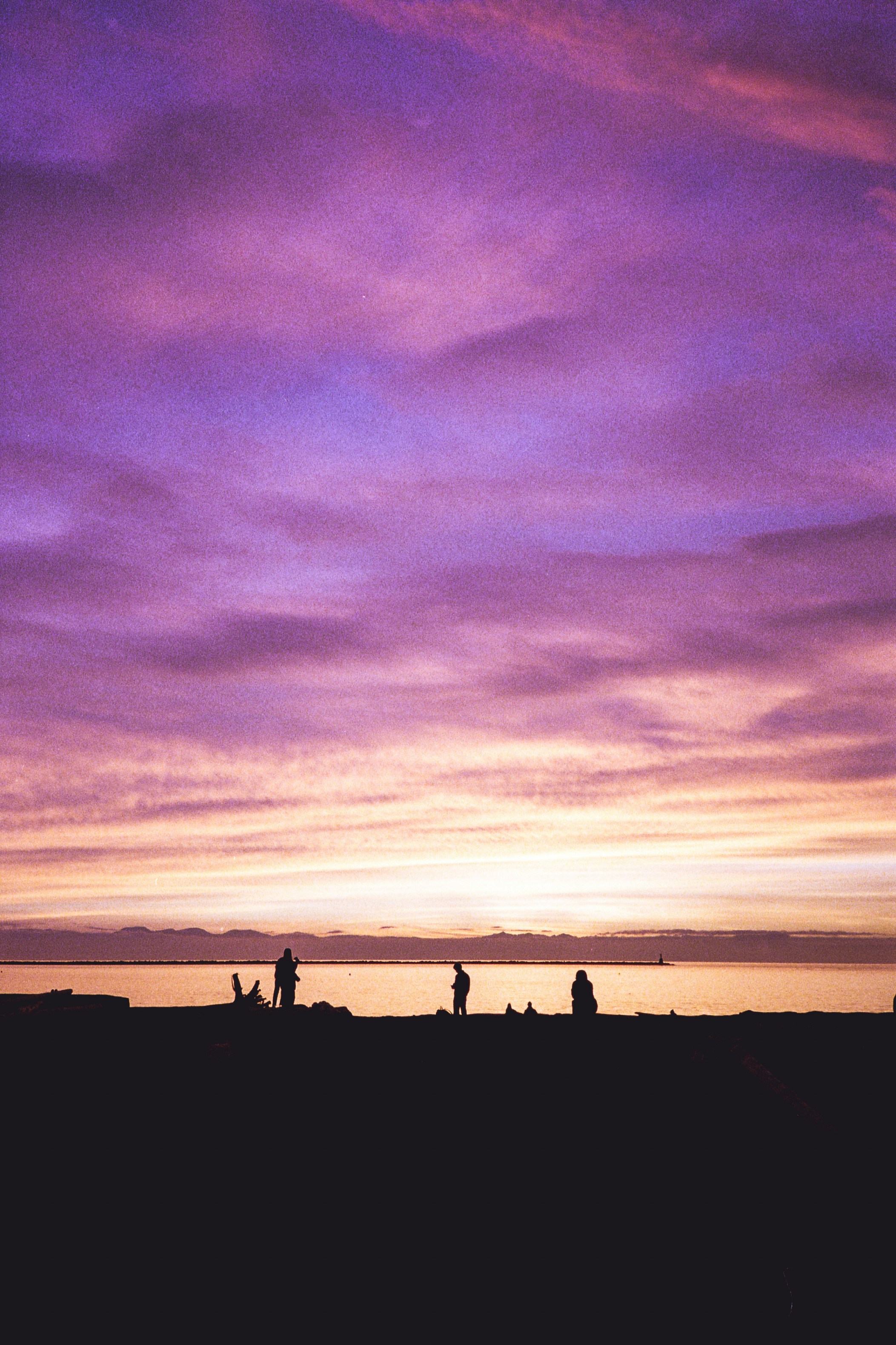 Sunset at Wreck Beach