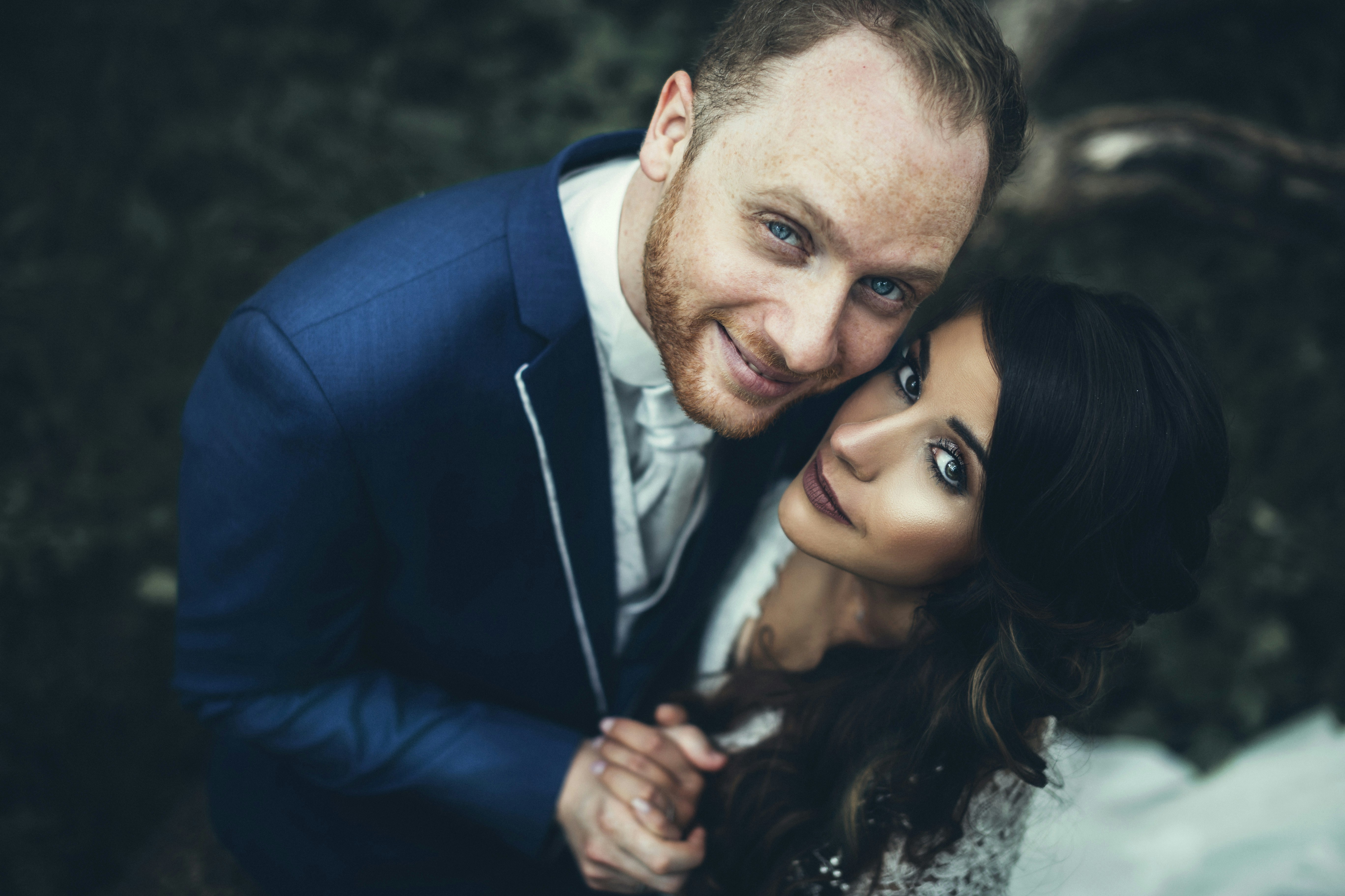 man in black suit jacket