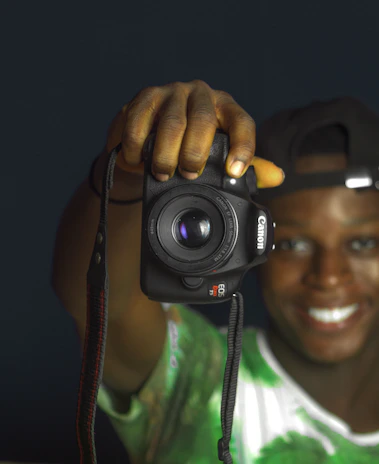 A candid photo of the Canon Evnt founder engaging with team members in a casual meeting.