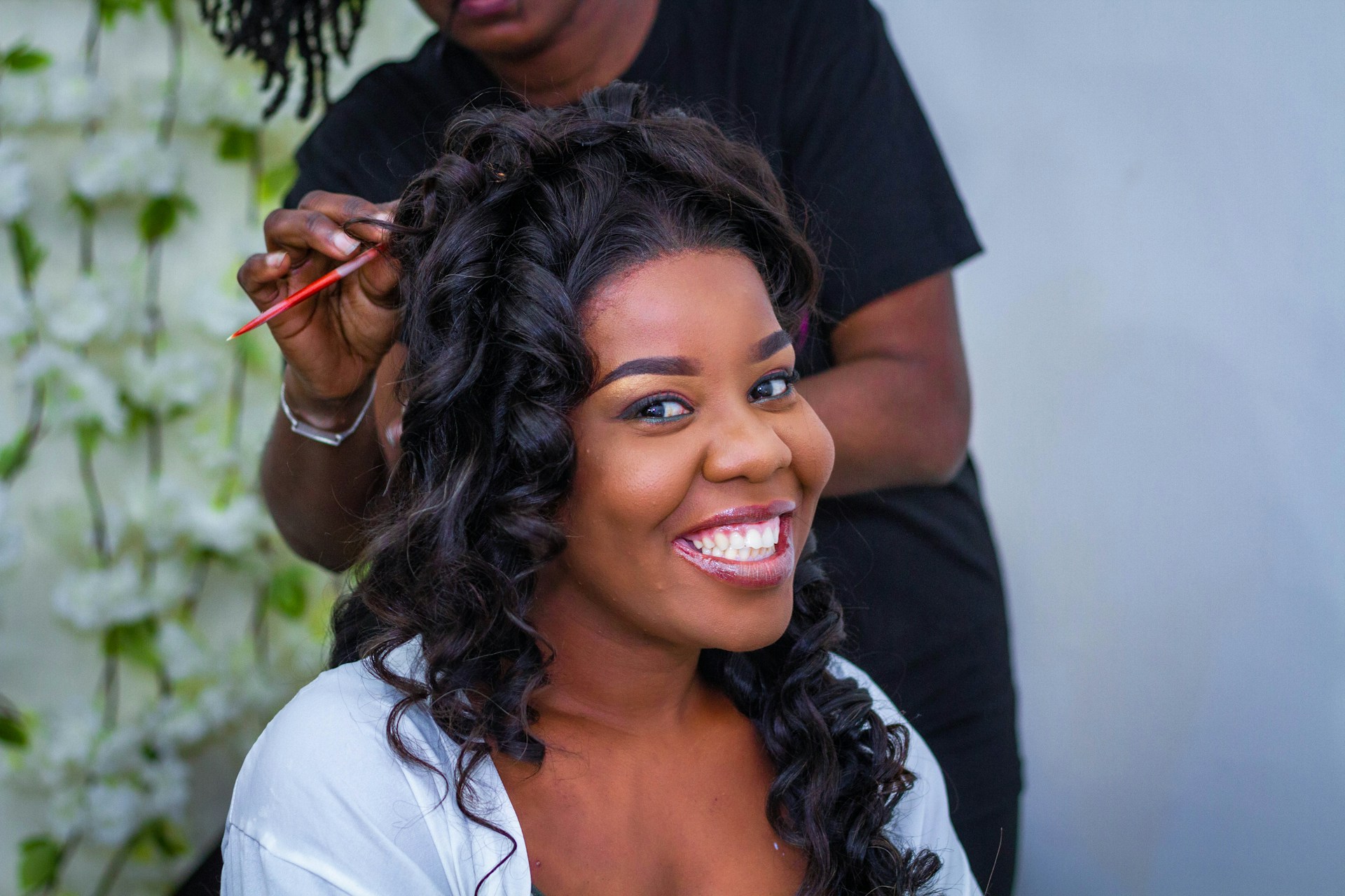 black and white bed linen