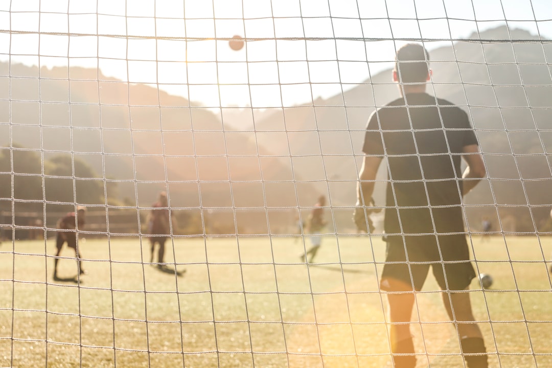 men playing soccer