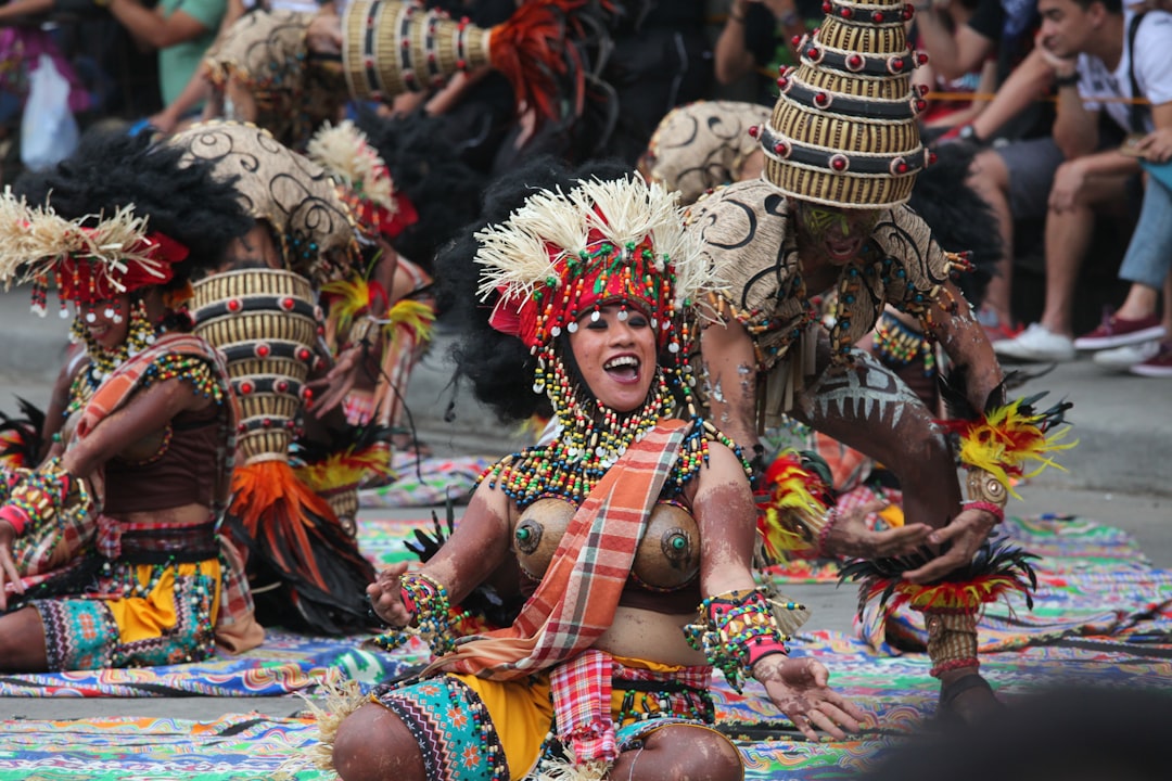 women dancing traditional dance,