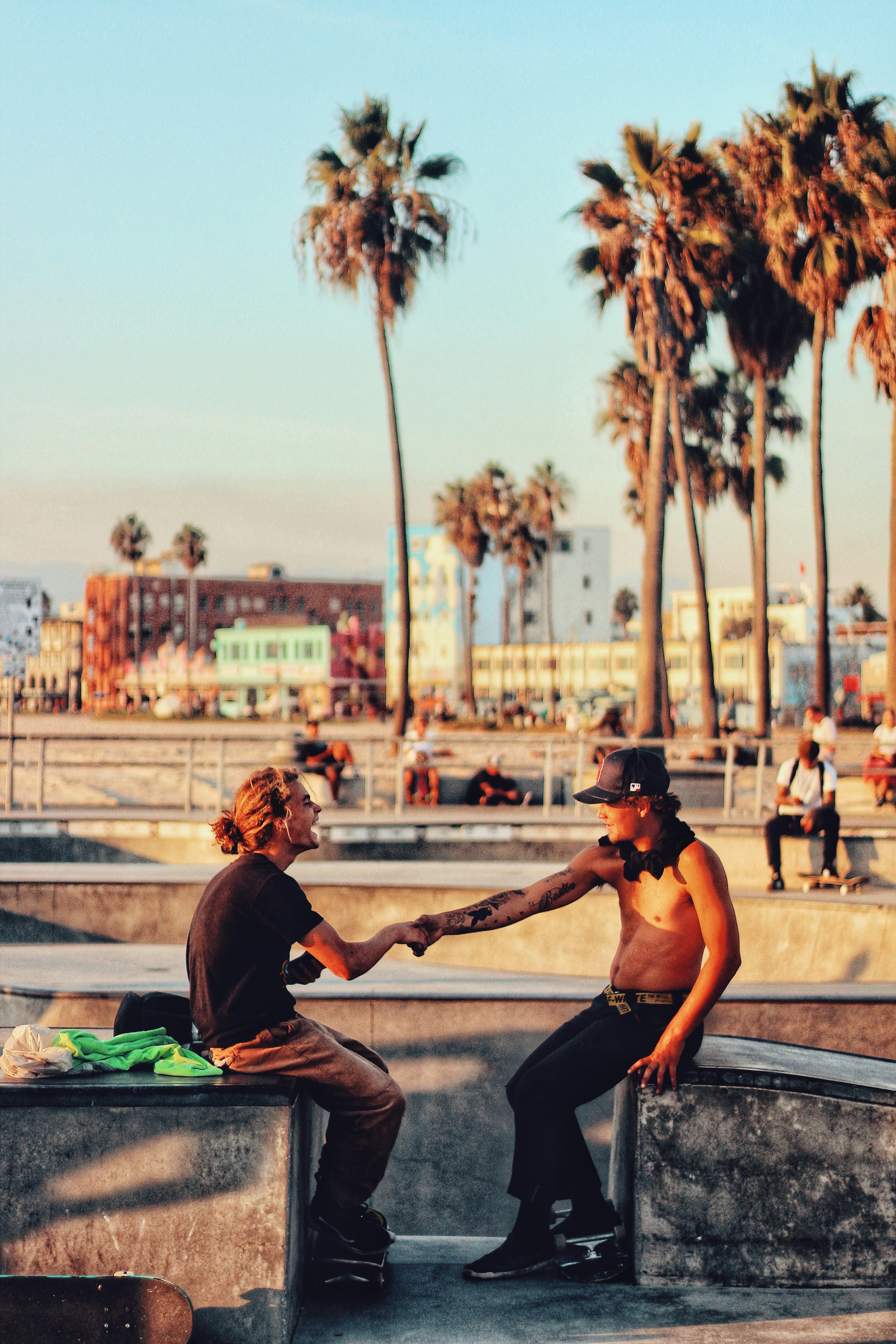Skateboarders