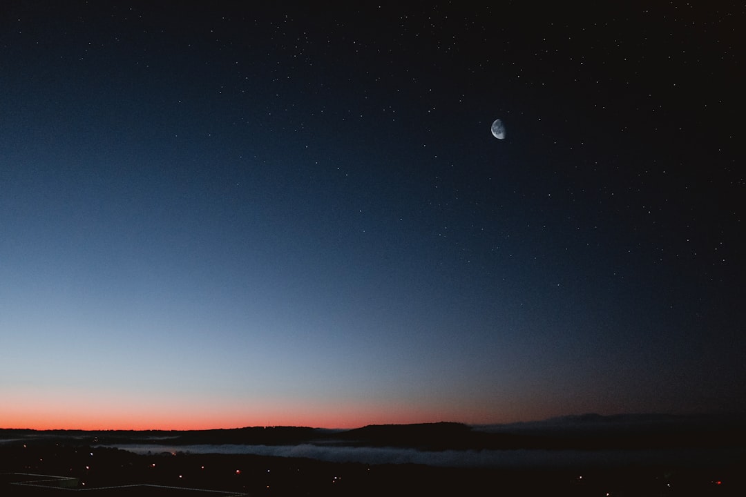 silhouette photography of buildings during dawn