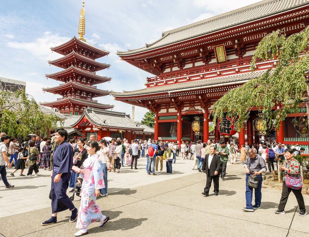 photography of people gathering near outdoor during daytime