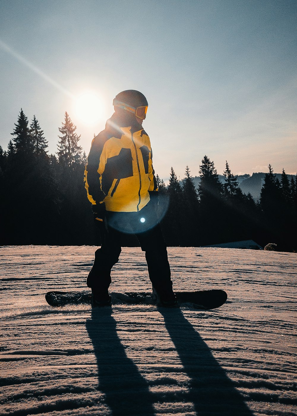 person skiing